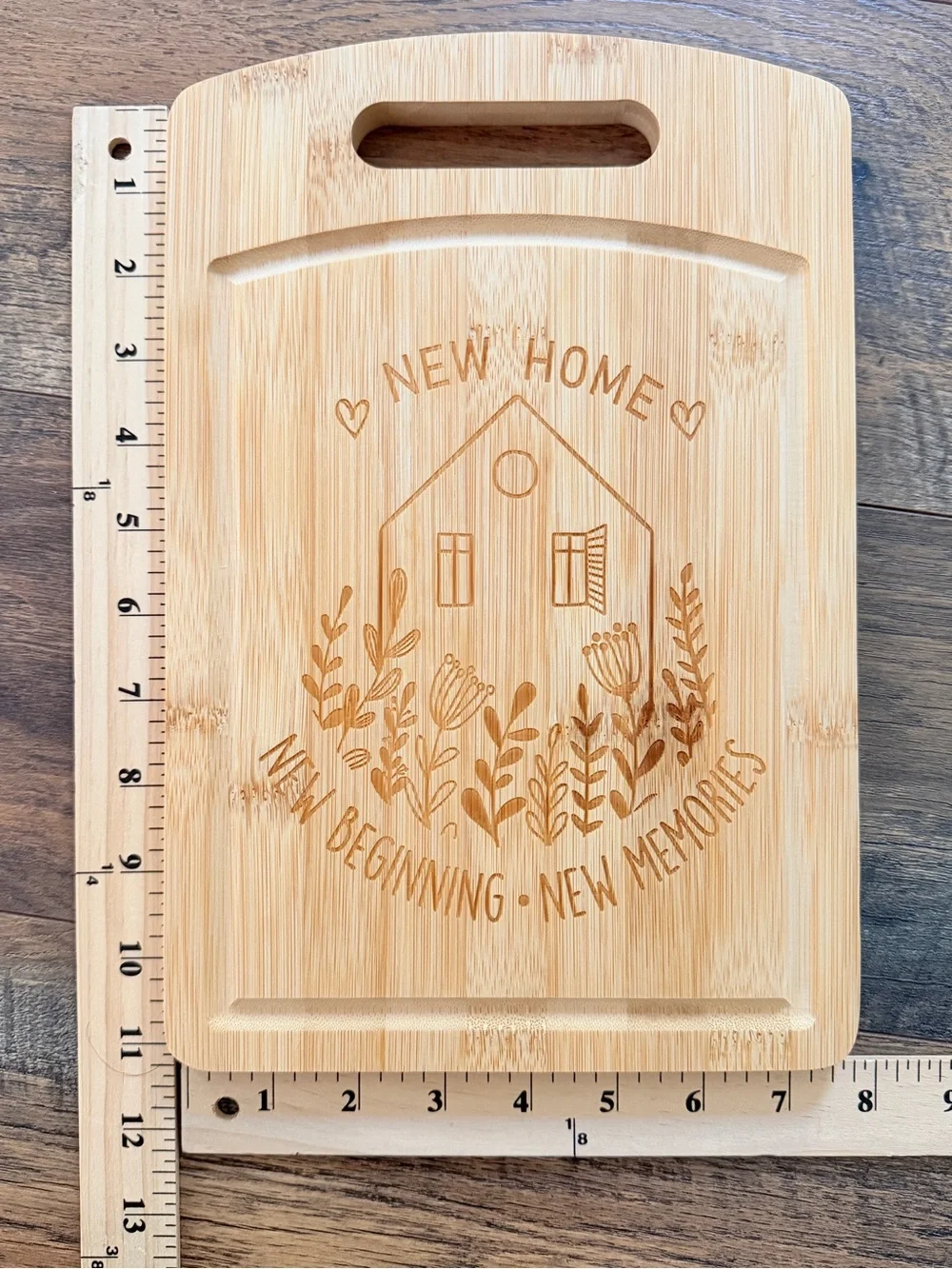 Bamboo Wood Cutting Serving Board - 